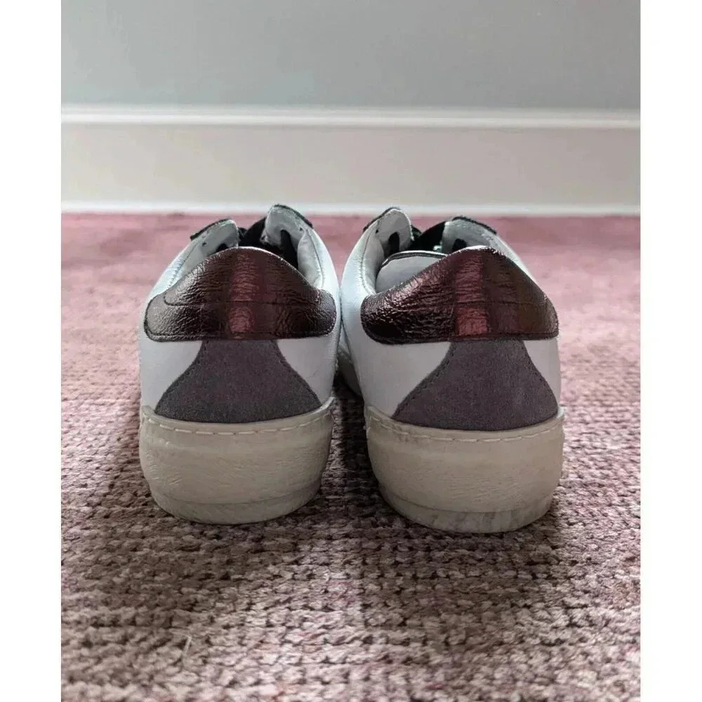 L'idea By Lori Leather Sneakers Size 38/7.5 - Picture 5 of 6